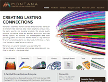 Tablet Screenshot of montanadata.com